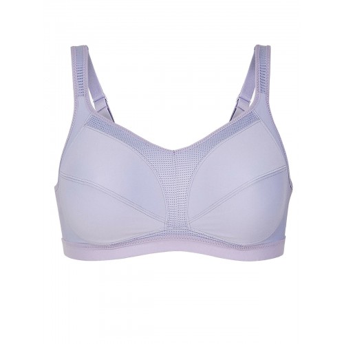 M&s High Impact Total Support Sports Bra Non-padde [Chest Size: 32 Cup Size: E Colour: Lilac]