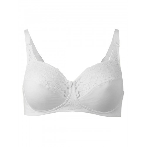 M&s Supima Cotton Rich Non-padded Full Cup Non Wired Bra Cool