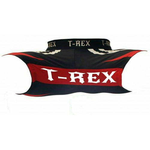  T-rex Black Red Compression Shorts Lycra Elastane Activewear Mma Design Bnwt 4